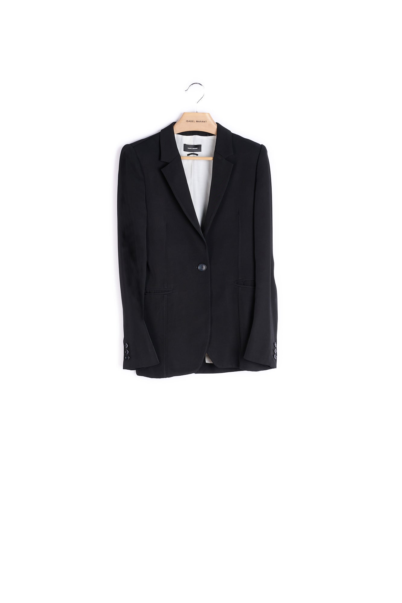 Veste boutonnée col à revers - 36 Isabel Marant seconde vie