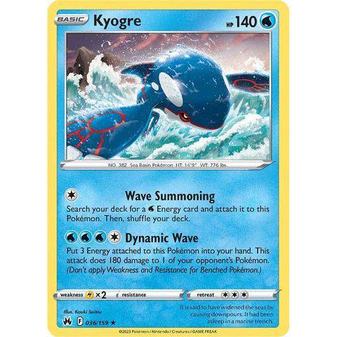 kyogre vs wailord size