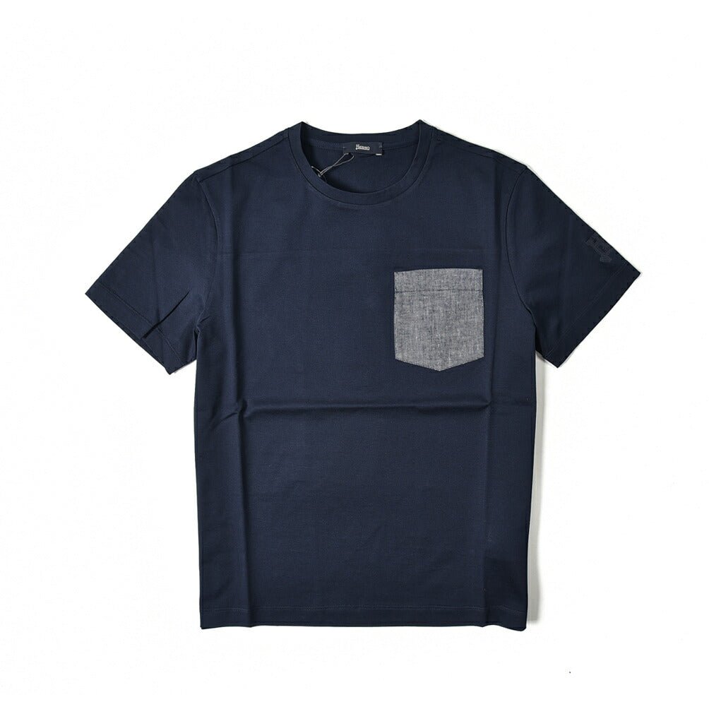 直送商品 ARMANI JEANS 肩ボタン異素材ニットTシャツ blog