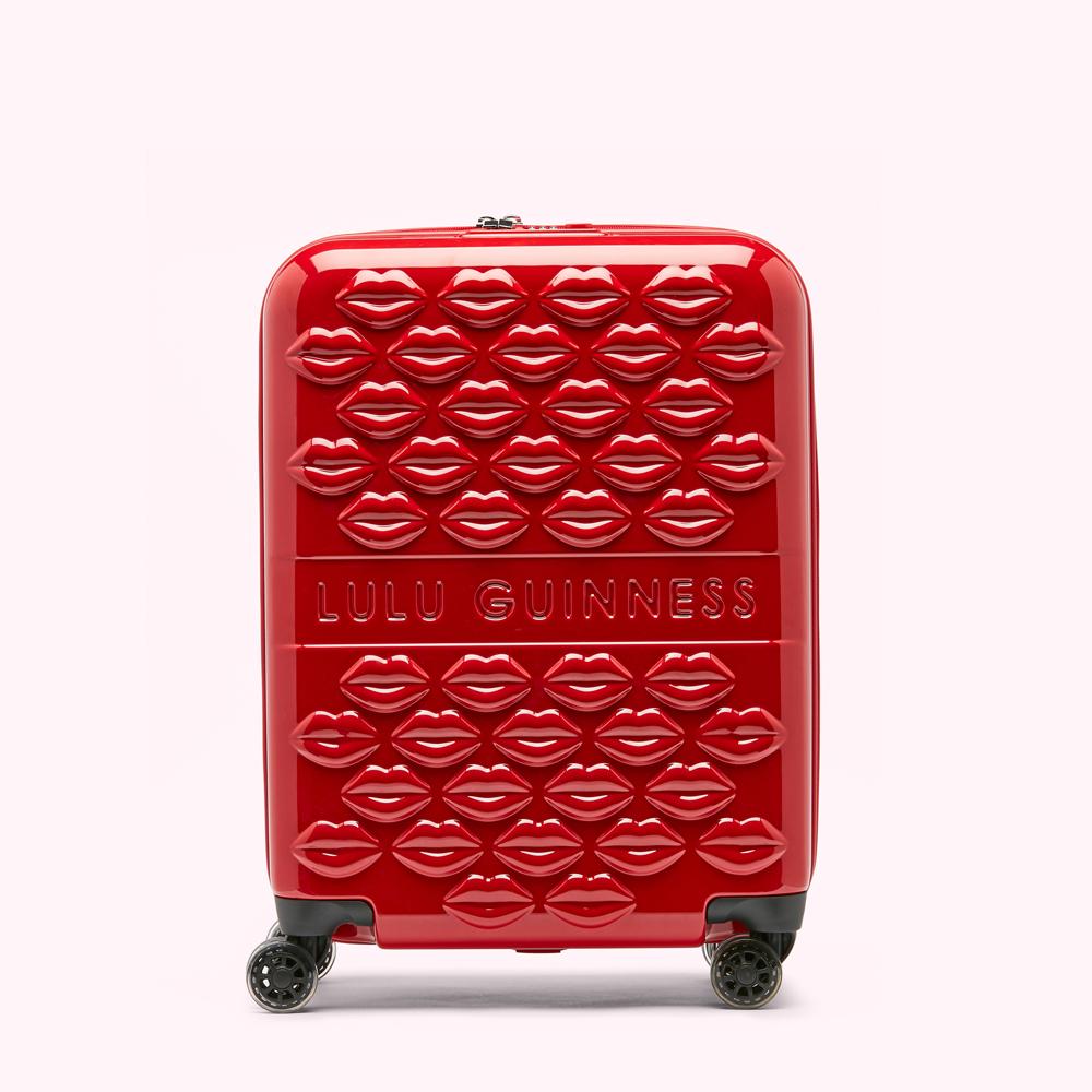 lulu guinness lips suitcase