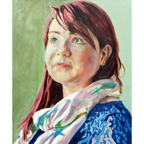 Florence Portrait by Stella Tooth Oil on Canvas