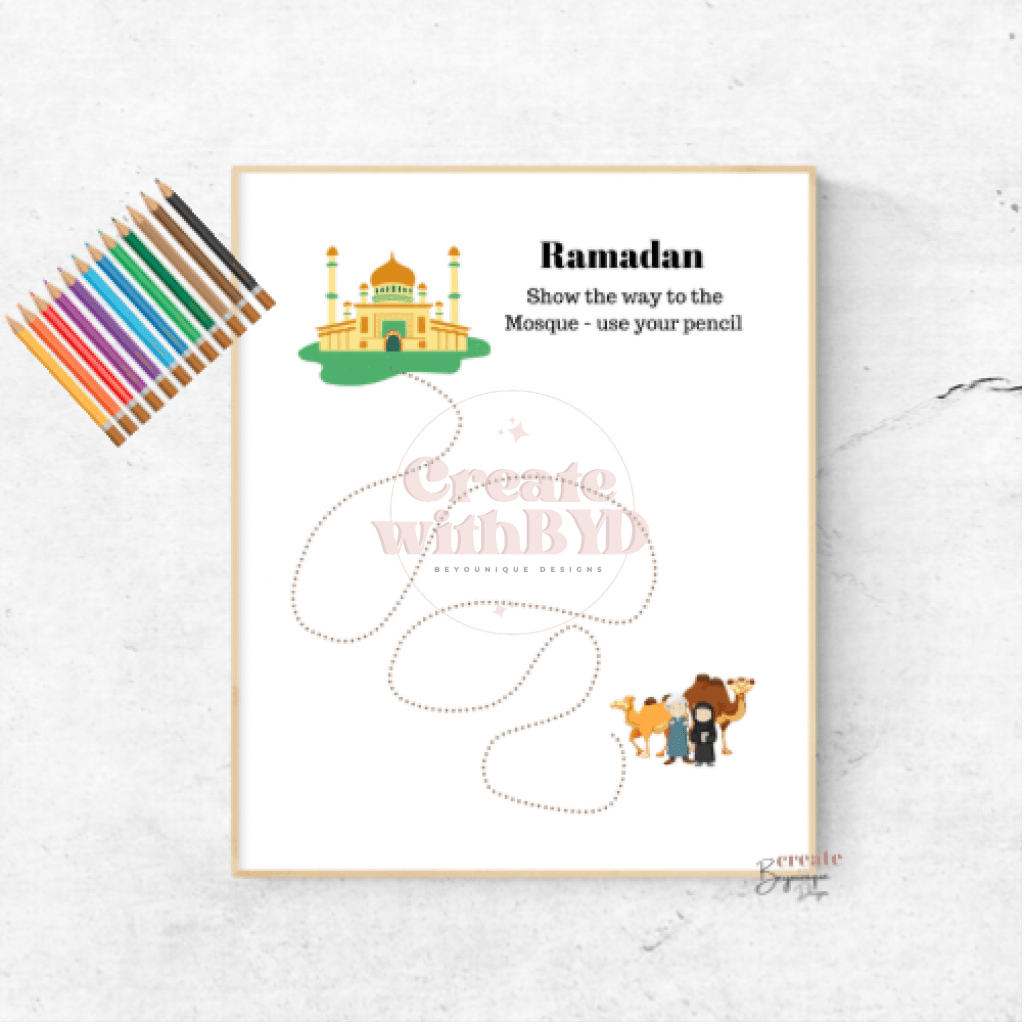 Diversiteit Gom lunch Gratis Ramadan - spelletjes voor kinderen – Beyounique Designs
