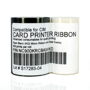 10rolls compatible for compatible for CIM NC900KRCBA03 KdO Compatible Ribbon - 500 prints