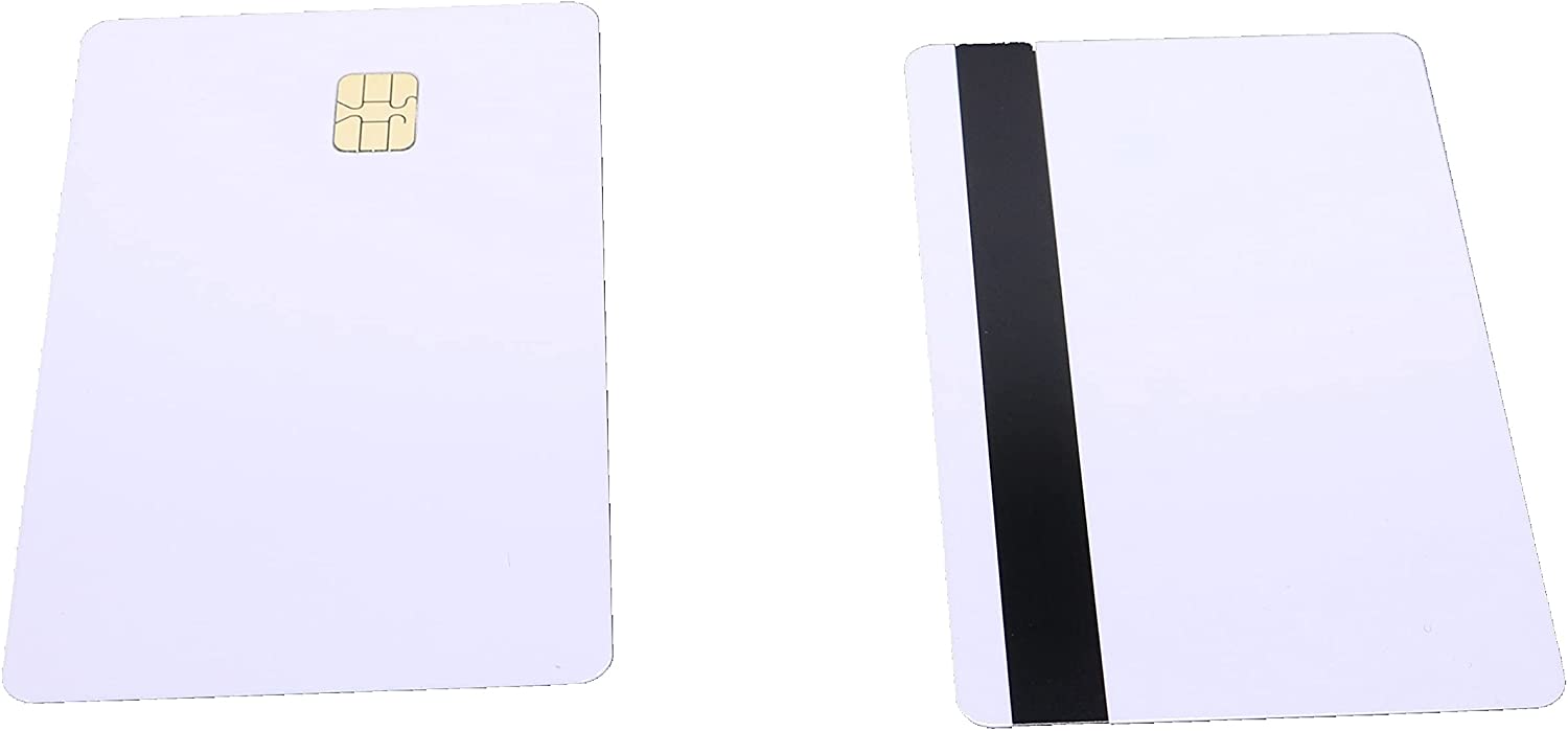 Smart IC card with SLE 4442 chip magnetic stripe HiCo Contact IC card 5 /10pc 