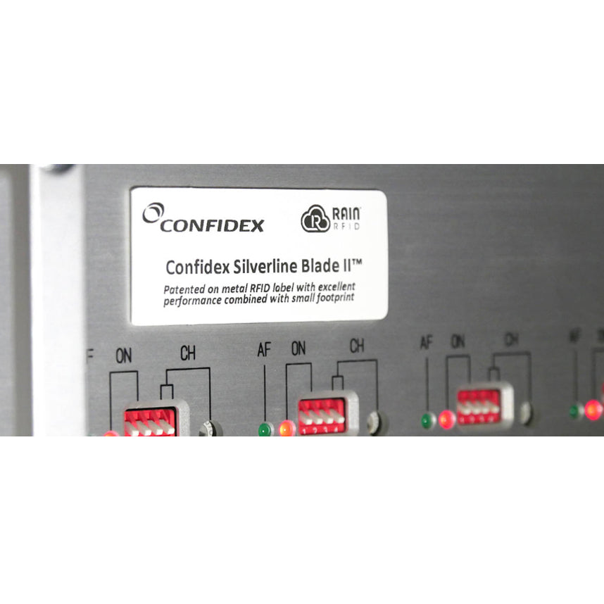 Confidex Silverline Blade II RFID Soft Anti-metal On-Metal Labels Tags(For Zebra)