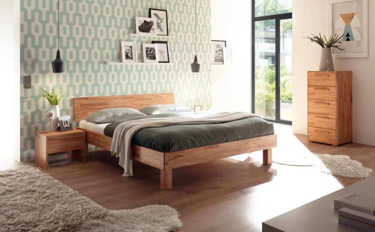 Pittig Certificaat milieu Tunca Houten Bed Frame | Omranding In Verschillende Soorten Hout – Bedroom  Online
