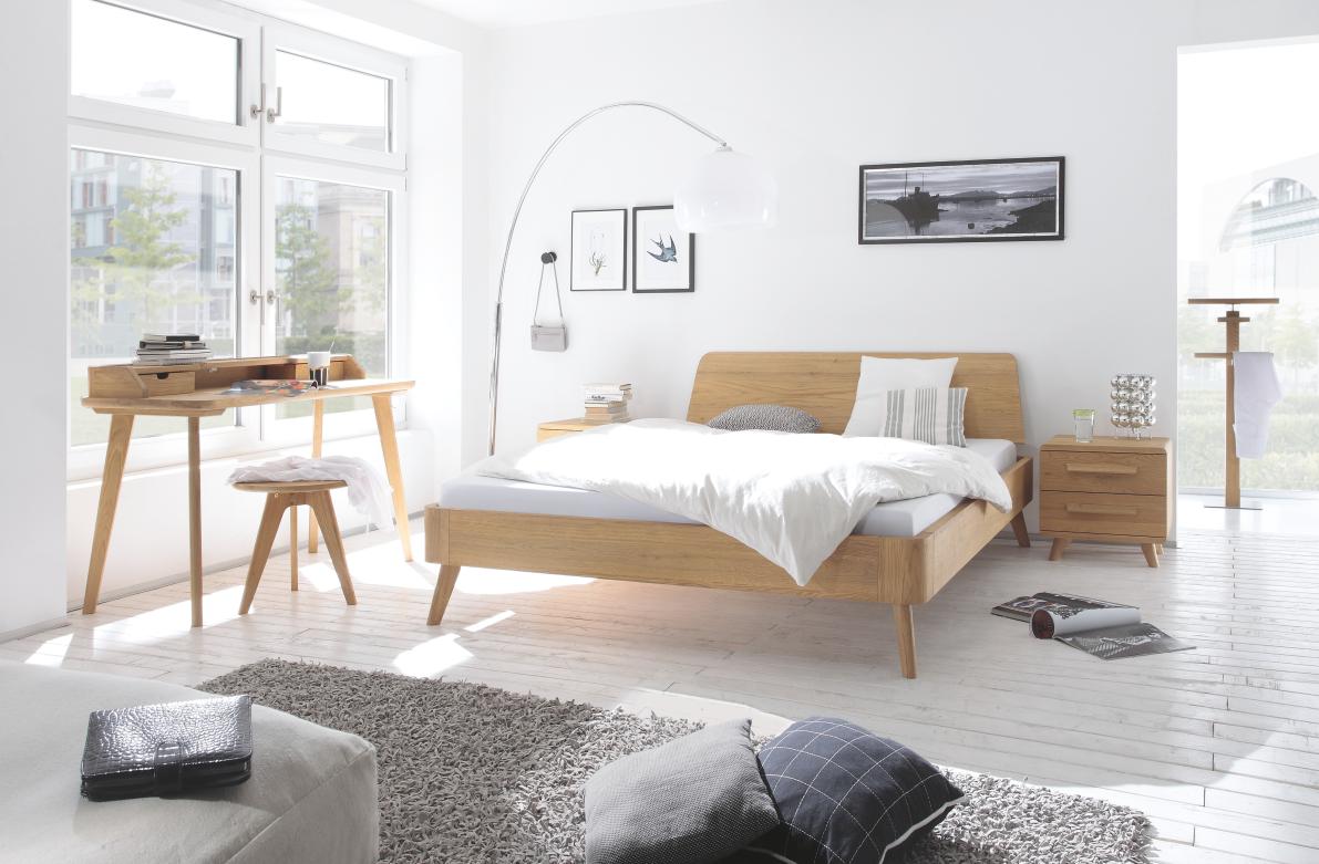 Lol Helaas Bergbeklimmer Eiken Bianco Geolied Bed Frame | Stevige Omranding Met Hoofdbord – Bedroom  Online
