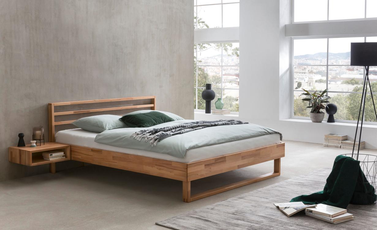 Bediening mogelijk zone Implicaties Falun Houten Bed Frame | Stevige Omranding Met Modern Hoofdbord – Bedroom  Online