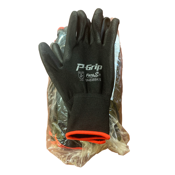 Liberty P-Grip Ultra-Thin Polyurethane Palm Coated Glove with 13-Gauge Nylon/Pol 