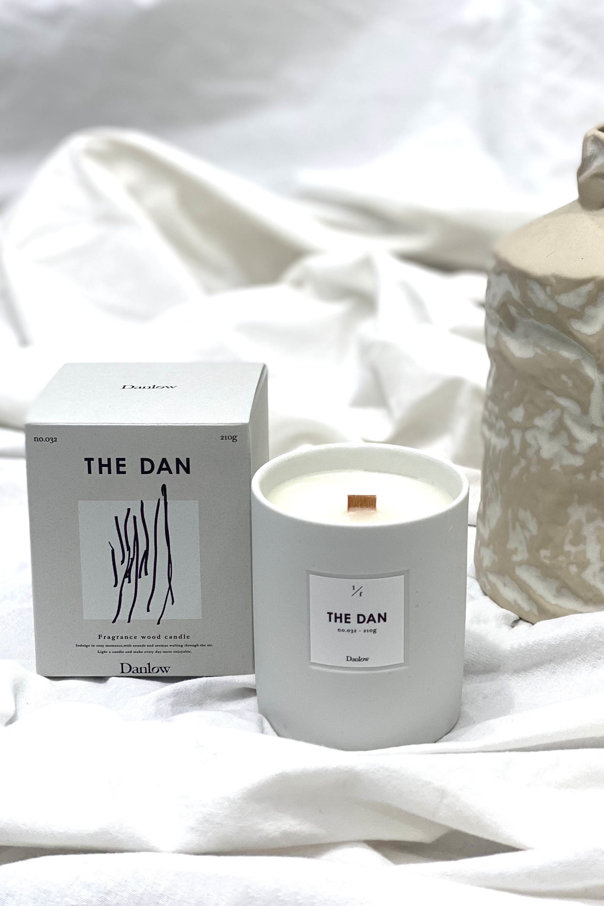 Danlow フレグランスウッドキャンドル ~THE DAN~ – ANELAONLINE