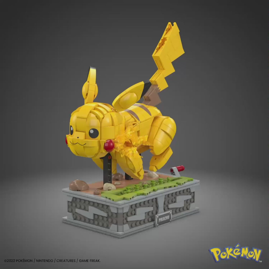 MEGA Pokemon Motion Pikachu Building Set – Mattel Creations