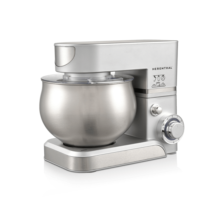 India kroeg systematisch Herenthal - Keukenmachine 1000W 5 Liter - Zilver - Kloppen / Mixen / M –  MC-Shop