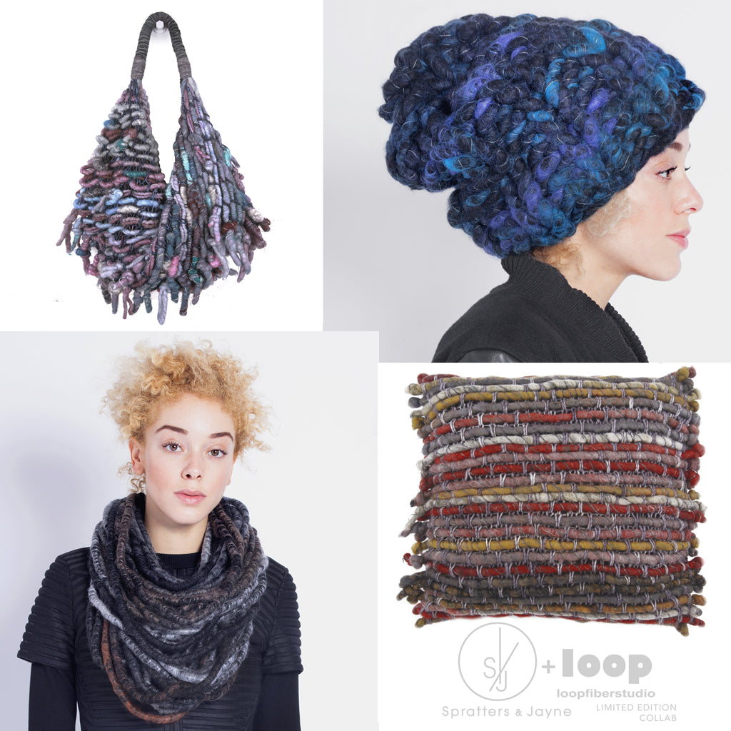 Spratters And Jayne Loop Fiber Studio Collab