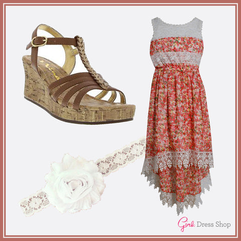 Girls Dress Shop Style Board