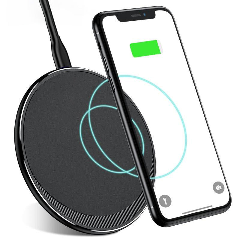 LIQUIPEL Wireless Charge Pad 8 Qi Certified 5W with 1 Year Guarantee Compatible with iPhone Xr X LG and Other Qi-Enabled Devices Rose Gold 8 Plus Xs Xs Max Samsung 
