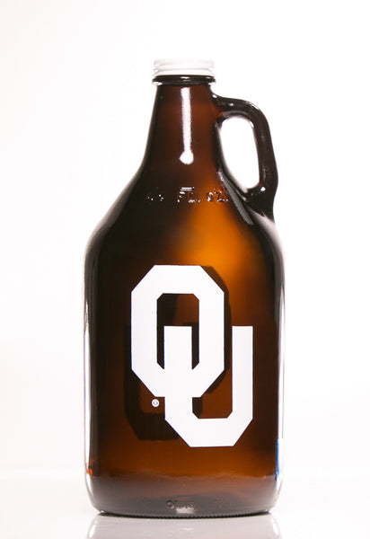 64 oz. OU Growler (Officially Licensed)