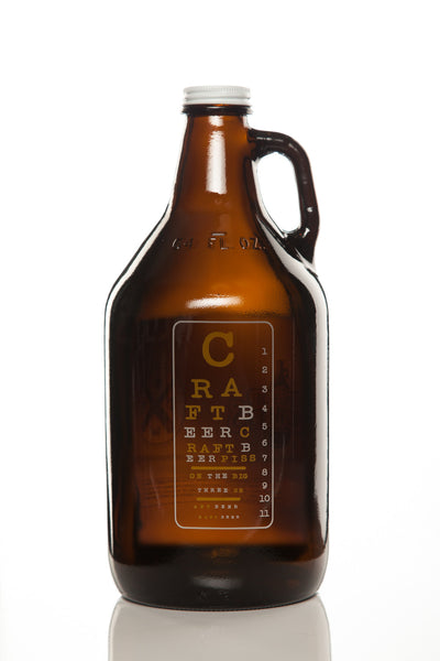 64 oz. Eye Chart Growler