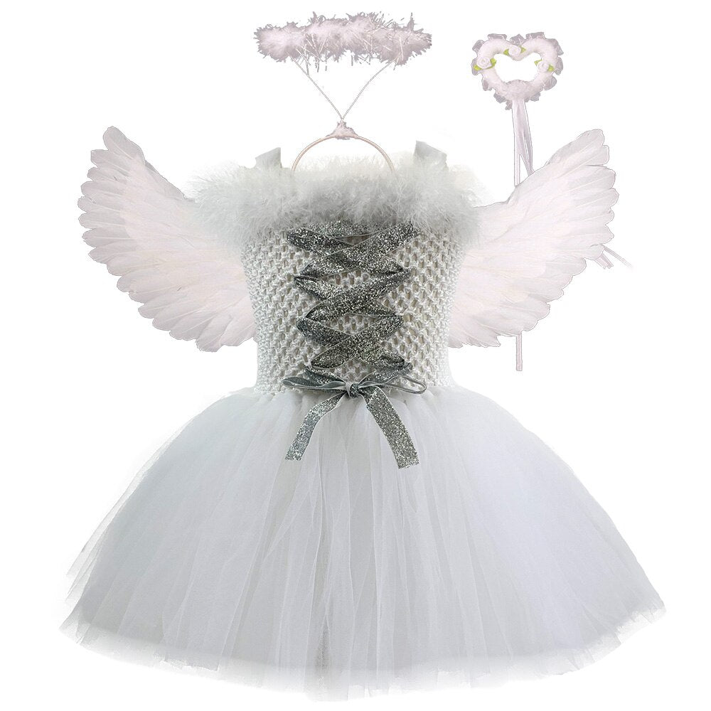 white angel costume