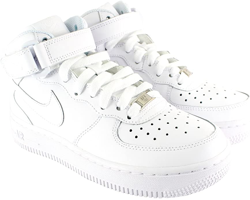 A gran escala mejilla microscópico NIKE AIR FORCE BOTA BLANCA – RetroZapas