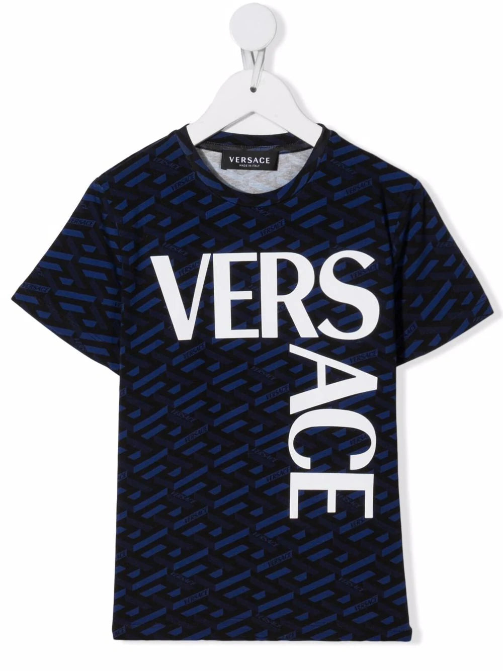 Versace Kids Blue & Logo T-shirt – David Lawrence