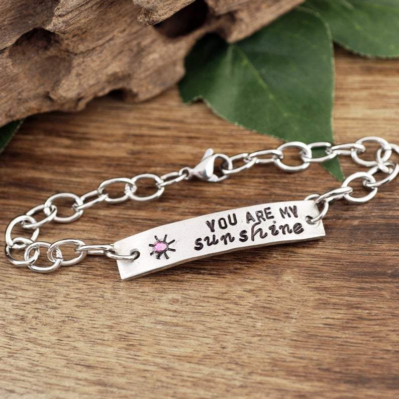 You are my Sunshine Chain Link Bracelet – 