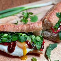 Bánh Mì with Fresh Herbs