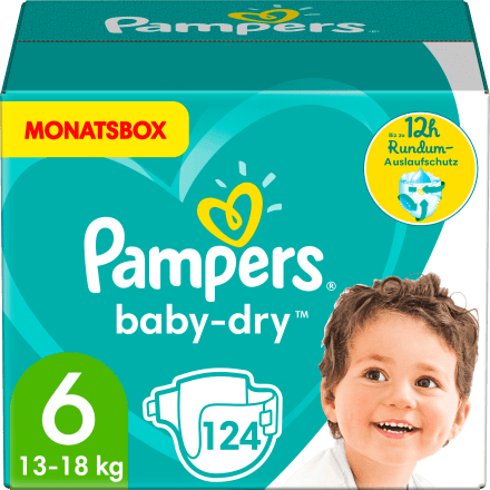 Baby-Dry size 6 Extra Large, 13-18 monthly box, 12 – LecheToday