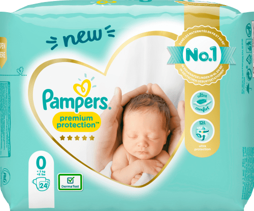 Premium Protection diapers, size 0, New Baby Micro, 24 pcs LecheToday