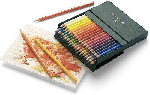 Ijsbeer Voorzichtig timer Faber Castell Polychromos Coloured Pencil 36 Colors Set Studio Box –  Art&Stationery