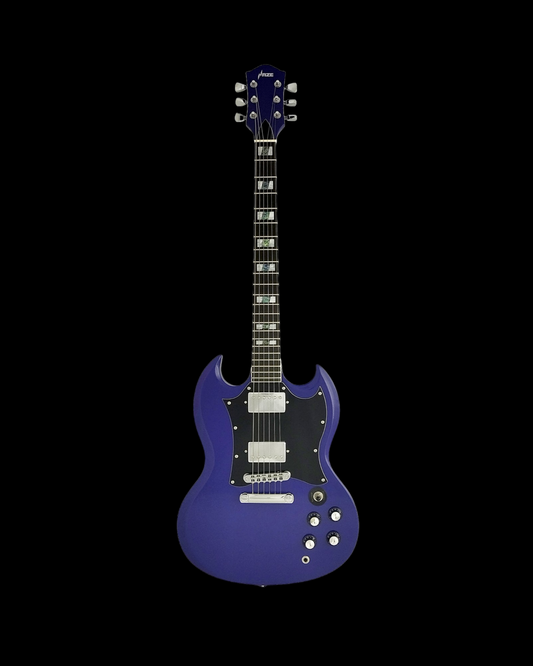 Haze Maple Neck Abalone & Mother-of-Pearl Inlay HSG Electric Guitar - Purple SEG271PU