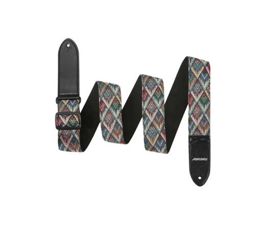 Amumu Color Rhombus Guitar Strap - CO14J