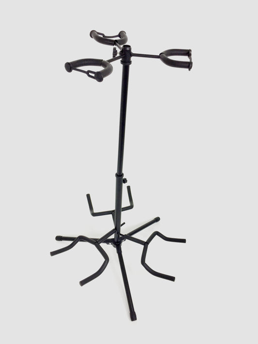 Haze HJGS3 Metal-Rubber Tripod 3-Guitar Stand