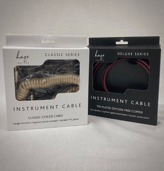 Haze Instrument Cable Classic Coiled Lead TJ1282S