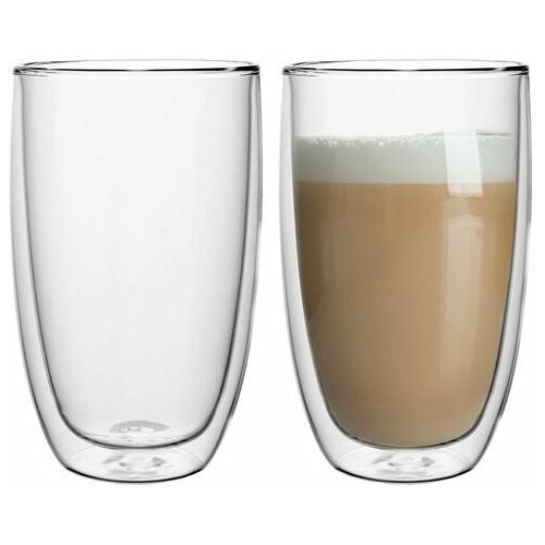 verhouding armoede hartstochtelijk Set van 2 dubbelwandige koffie of thee glazen 450ml – Fluitketelstore.nl