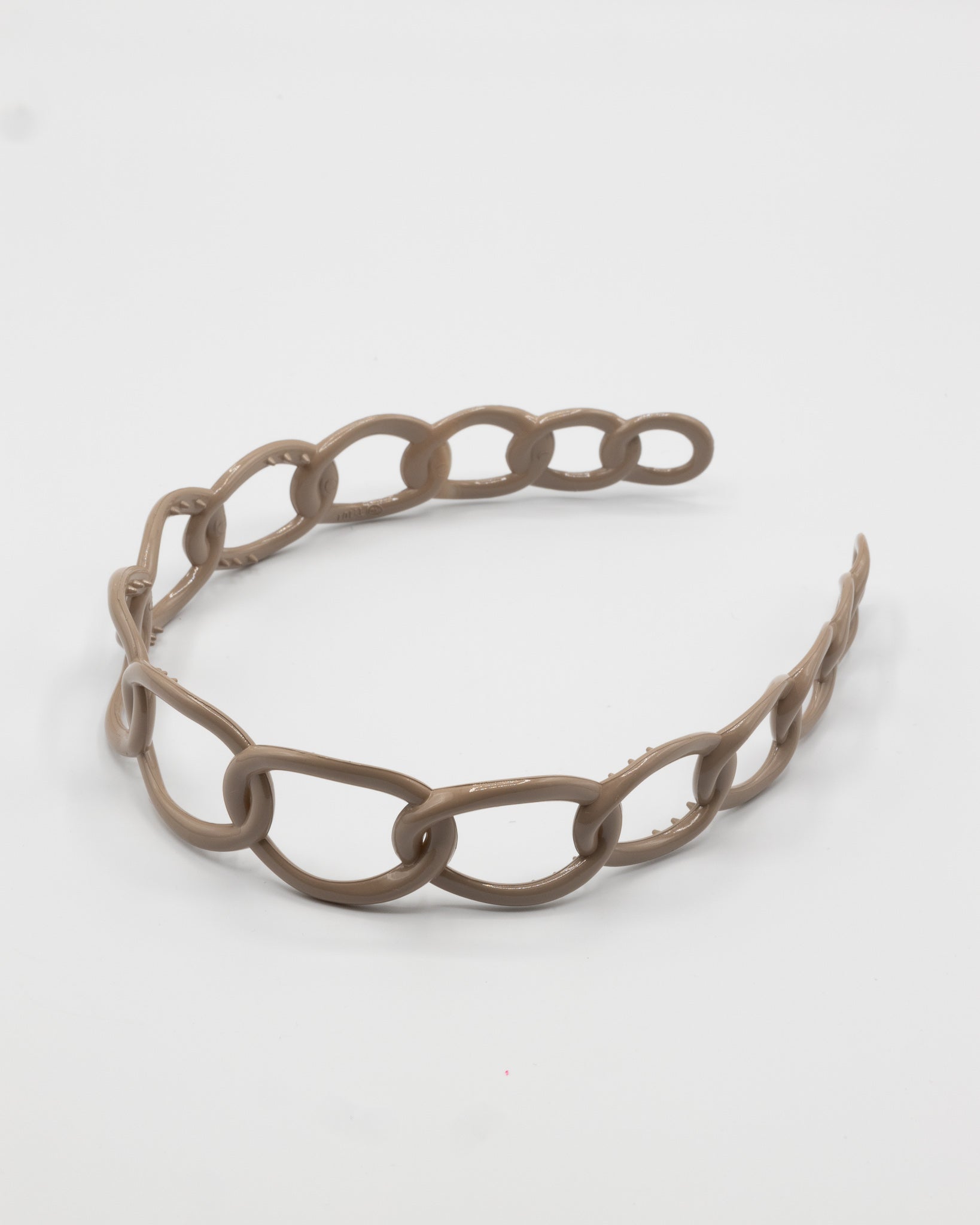 Y2K 90s Baby Chunky Loop Headband In Brown