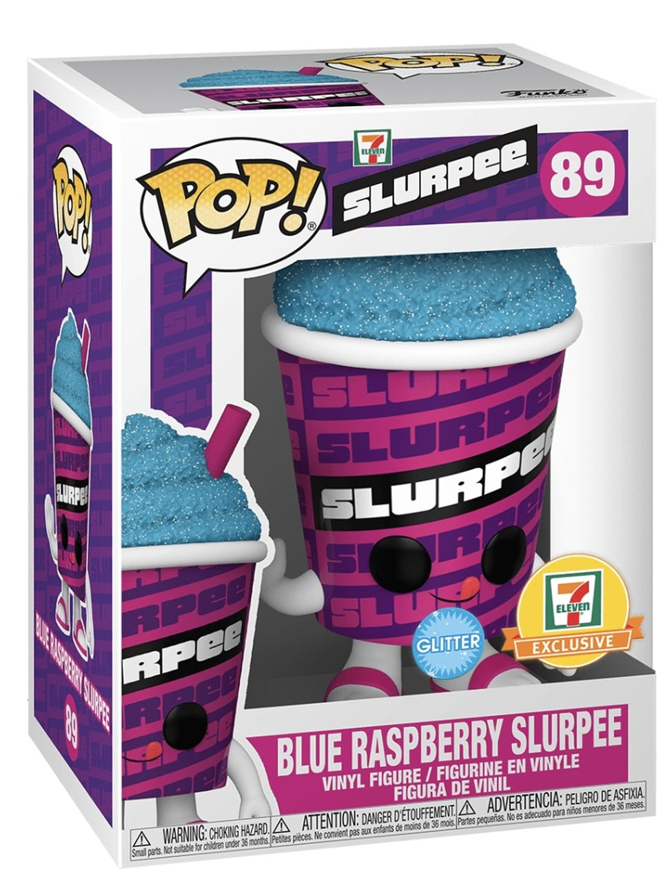 Blue Raspberry Slurpee 7 Eleven Exclusive 89 5353
