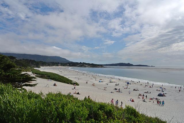 SUP place in Carmel Beach California