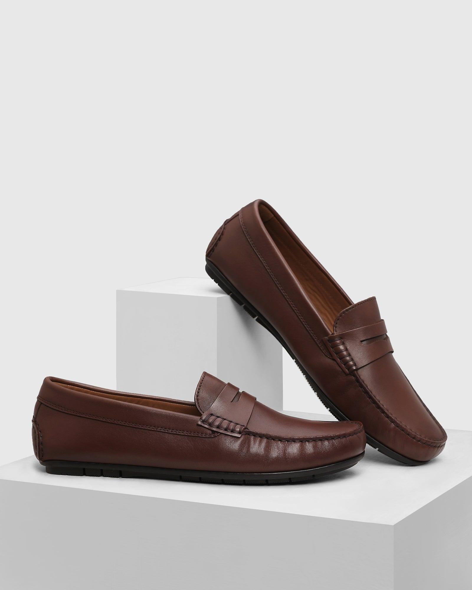 Casual Loafers Shoes Brown (Park)