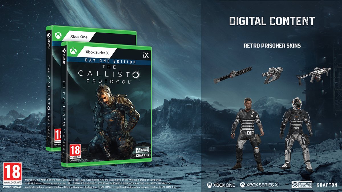 The Callisto Protocol - Day One Edition (輸入版) - Xbox Series X | 輸入ゲーム専門店のYo!Game  – YO!GAME