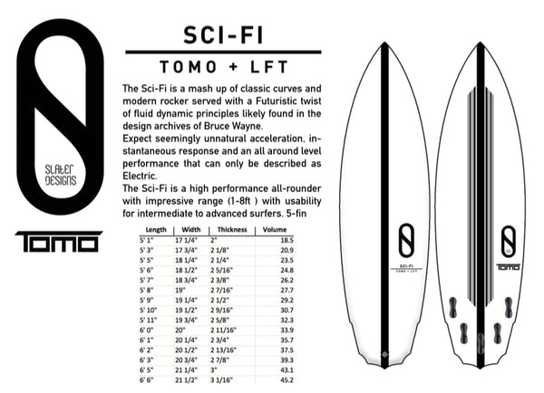 Kelly Slater designs Firewire tomo sci-fi surfboards