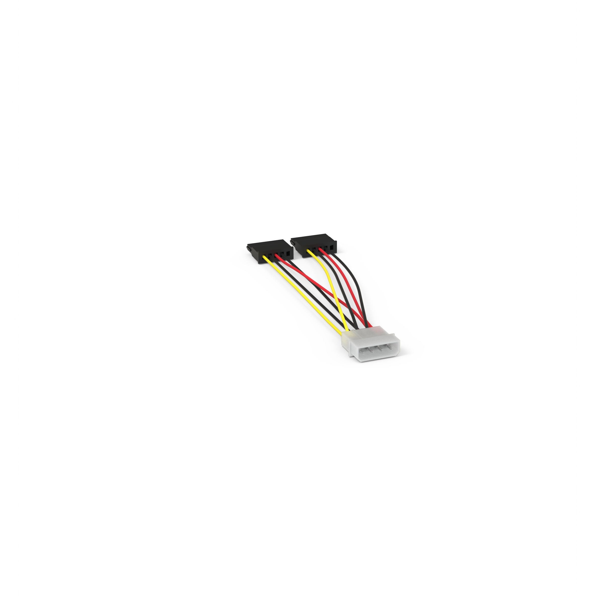 Molex To Multiple Sata Converter Extension Cable Streacom Shop