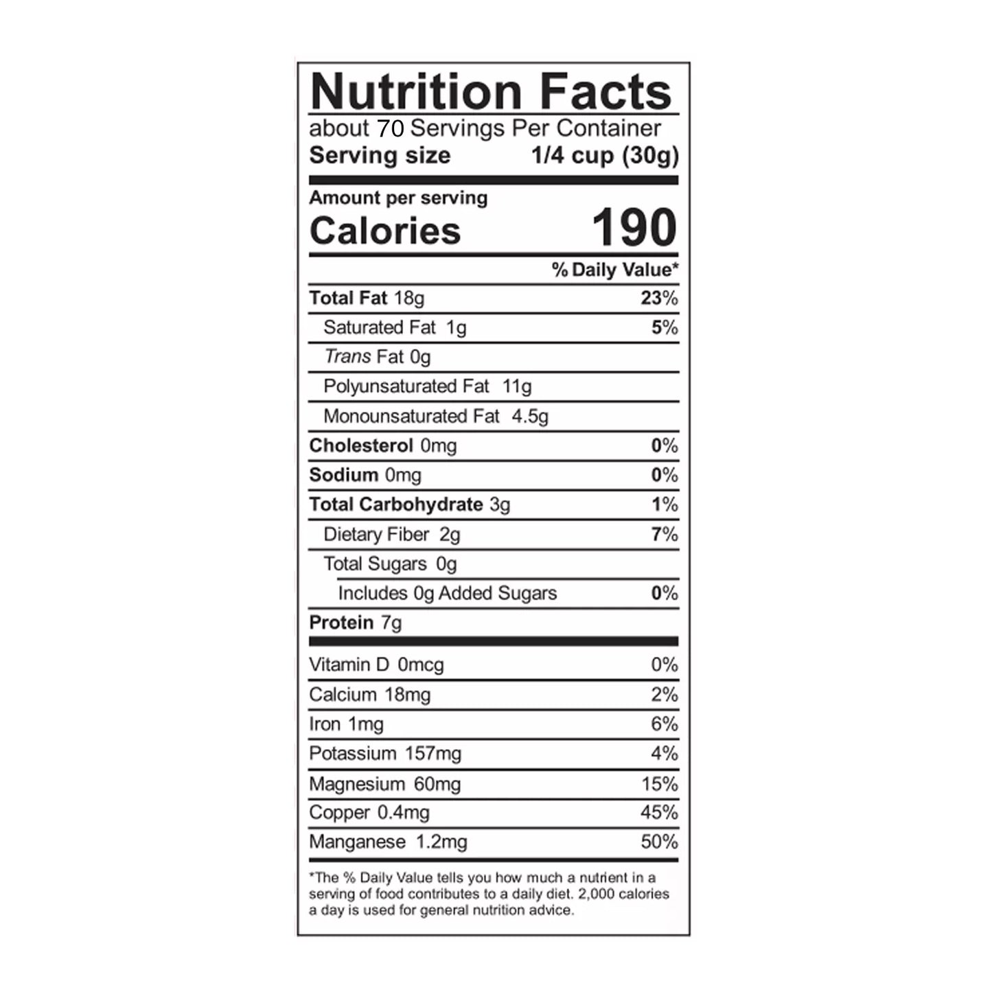 Hammons Shelled American Fancy Large Black Walnuts (5 lbs.)