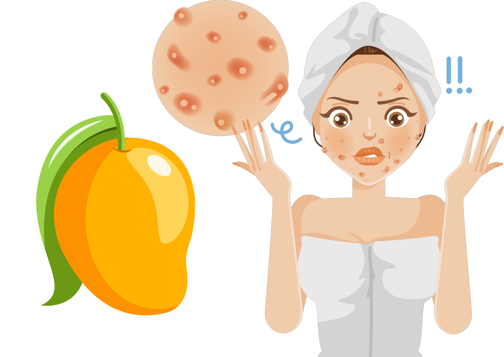 Do mango causes pimples?
