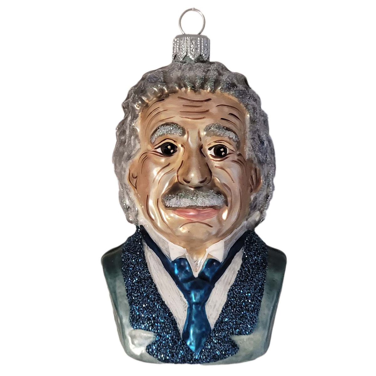 Albert Einstein Julekugle Videnskabeligt Julepynt Nobelpris Figur