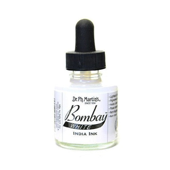 Dr. Ph. Martin's Bombay India Inks Review and Lightfast Testing