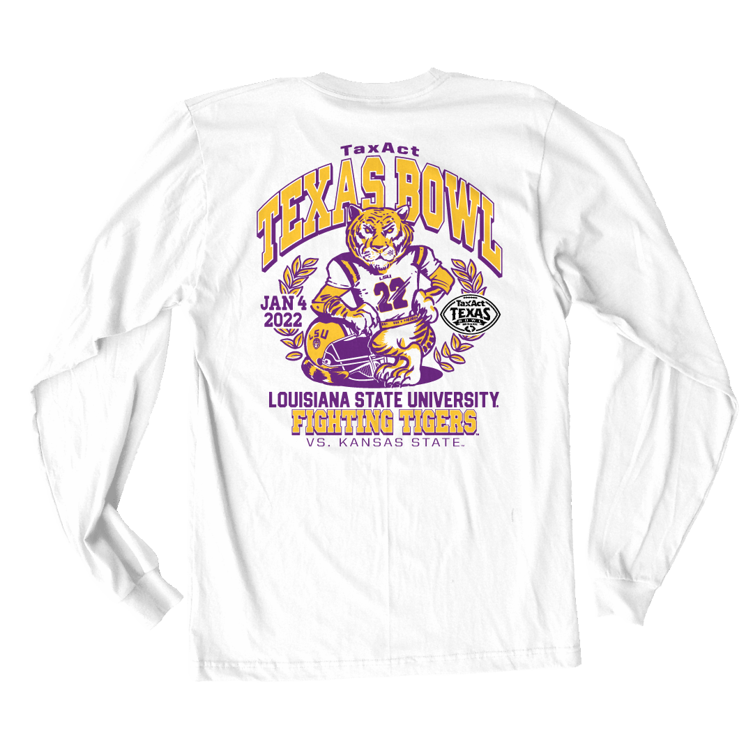 lsu white t shirt