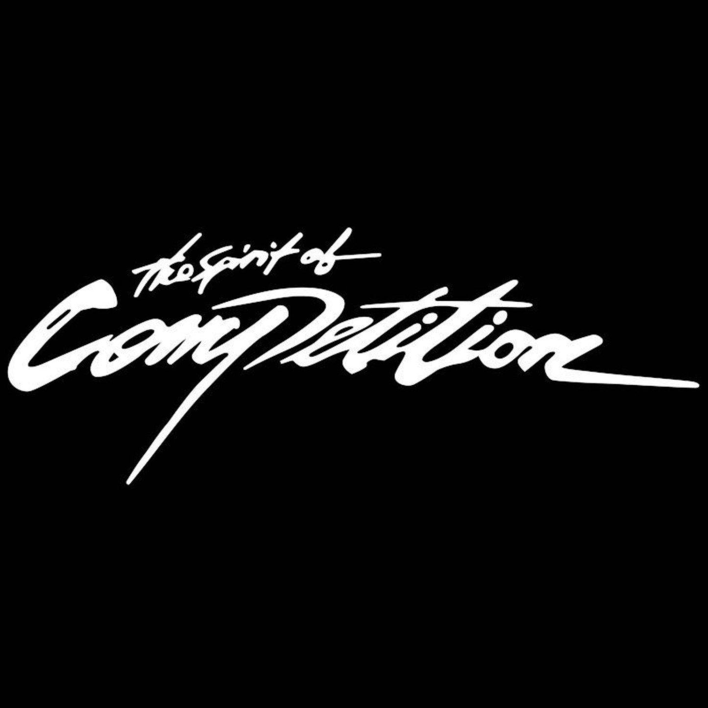 The Spirit Of Competition Vinyl Car Sticker - StiCool