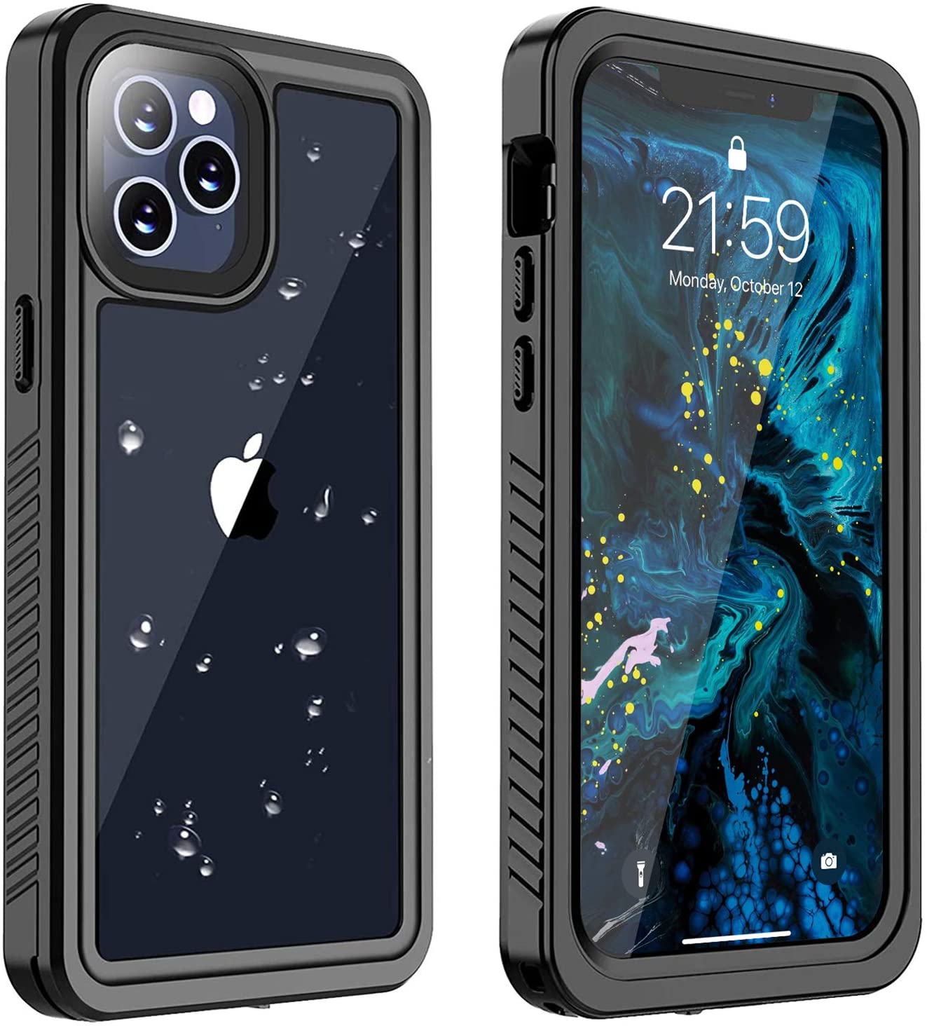 for iPhone 13 Mini Case Shockproof Protective Full Body Front and Back Cover 5.4” Beeasy Case Compatible with iPhone 13 Mini Waterproof Built-in Screen Protector Phone Case for iPhone 13 Mini 5G