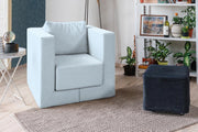 Modularer Sofa-Sessel Alex mit Schlaffunktion - Stoff Mollia - Livom