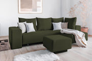 Modulares Sofa Amelie mit Schlaffunktion - Stoff Velare - Livom
